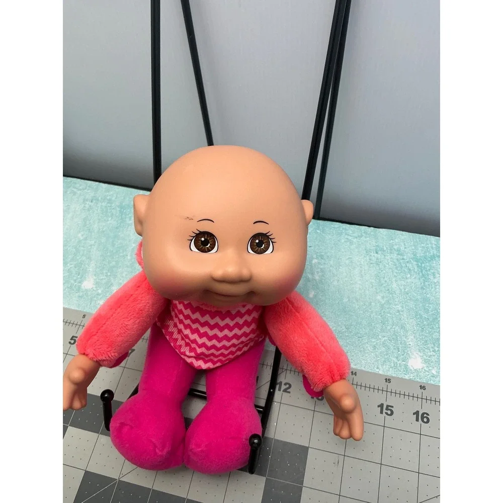 Cabbage Patch Kids Cuties Pink Flamingo Plush Doll Vinyl Head 9 Inch Toy